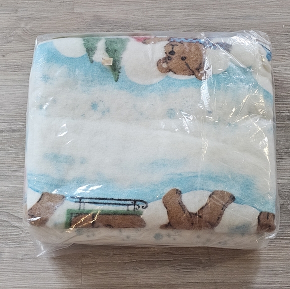 Vintage St. Mary's Matt's Bears Twin OR Full Blanket - Picture 6 of 6